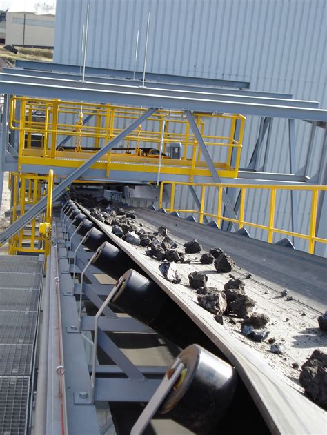 fabricated metals handling conveyor system|belt conveyors for bulk materials.